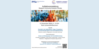 Ein Flyer zur Aufttaktveranstaltung